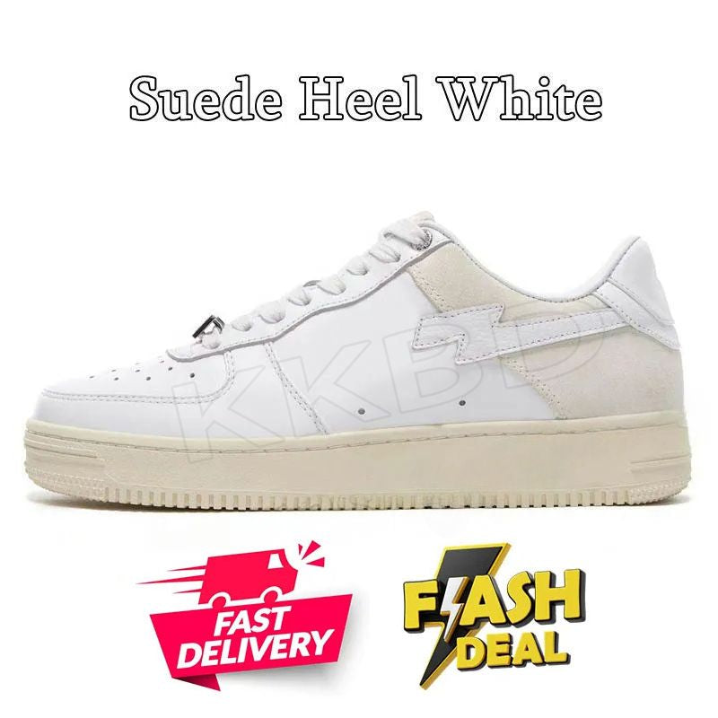 Fashion Designer Casual Shoes for Men Women Sk8 Sta Low Sneakers White Silver Brown Ivory Black Camo Purple Orange Brown Beige Navy Camouflage Platform Trainers