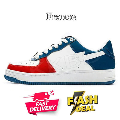 Fashion Designer Casual Shoes for Men Women Sk8 Sta Low Sneakers White Silver Brown Ivory Black Camo Purple Orange Brown Beige Navy Camouflage Platform Trainers