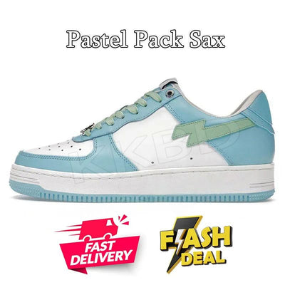 Fashion Designer Casual Shoes for Men Women Sk8 Sta Low Sneakers White Silver Brown Ivory Black Camo Purple Orange Brown Beige Navy Camouflage Platform Trainers