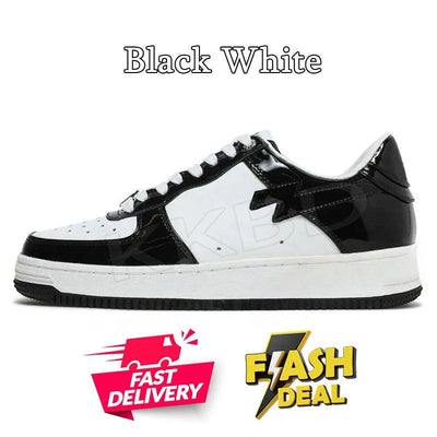 Fashion Designer Casual Shoes for Men Women Sk8 Sta Low Sneakers White Silver Brown Ivory Black Camo Purple Orange Brown Beige Navy Camouflage Platform Trainers
