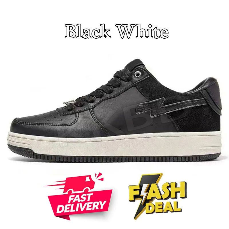 Fashion Designer Casual Shoes for Men Women Sk8 Sta Low Sneakers White Silver Brown Ivory Black Camo Purple Orange Brown Beige Navy Camouflage Platform Trainers