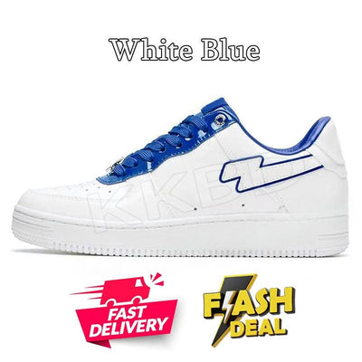 Fashion Designer Casual Shoes for Men Women Sk8 Sta Low Sneakers White Silver Brown Ivory Black Camo Purple Orange Brown Beige Navy Camouflage Platform Trainers