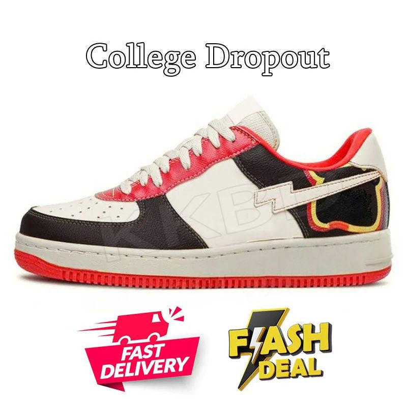 Fashion Designer Casual Shoes for Men Women Sk8 Sta Low Sneakers White Silver Brown Ivory Black Camo Purple Orange Brown Beige Navy Camouflage Platform Trainers