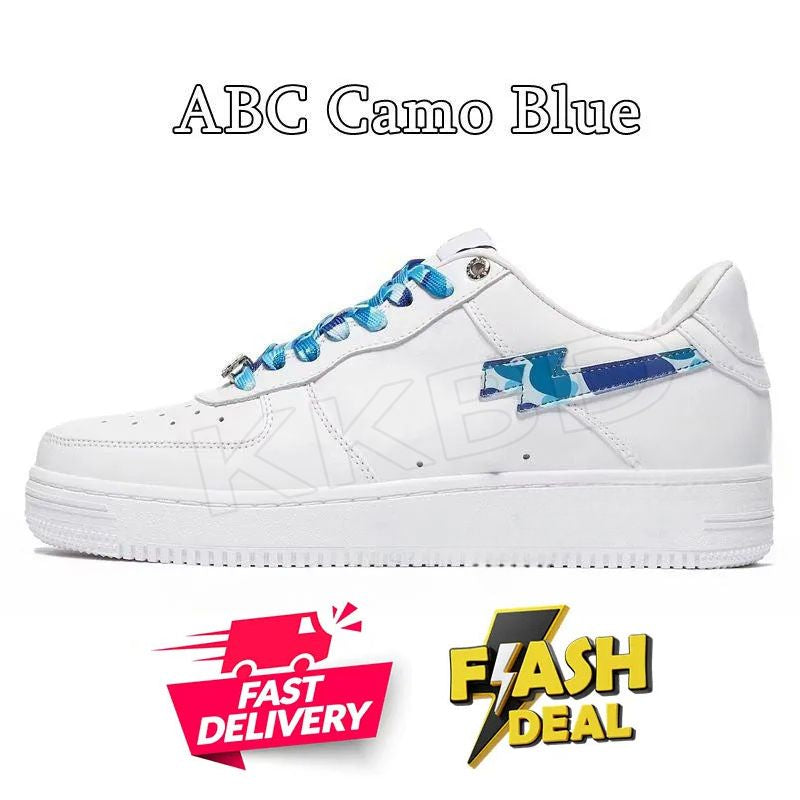 Fashion Designer Casual Shoes for Men Women Sk8 Sta Low Sneakers White Silver Brown Ivory Black Camo Purple Orange Brown Beige Navy Camouflage Platform Trainers