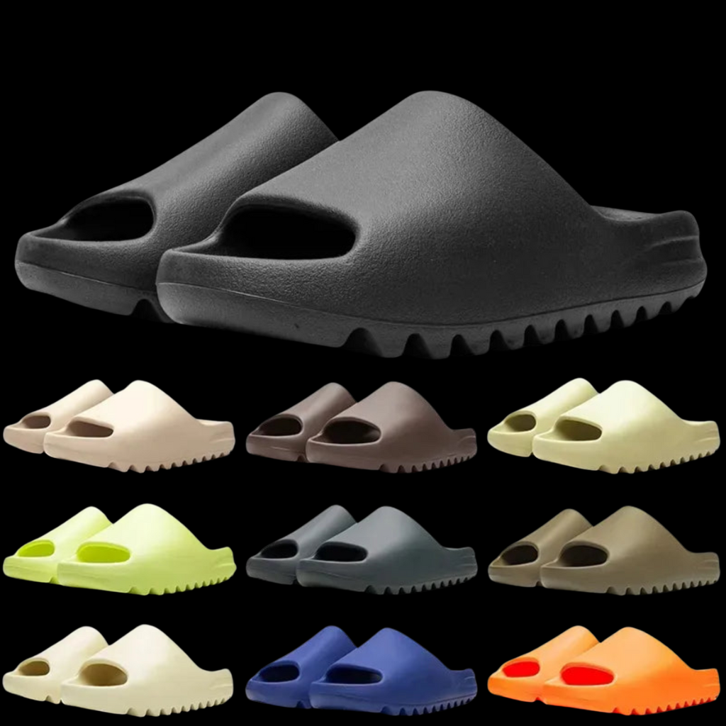 Men’s & Women’s Onyx Slides – Designer Platform Sandals Size 36-48