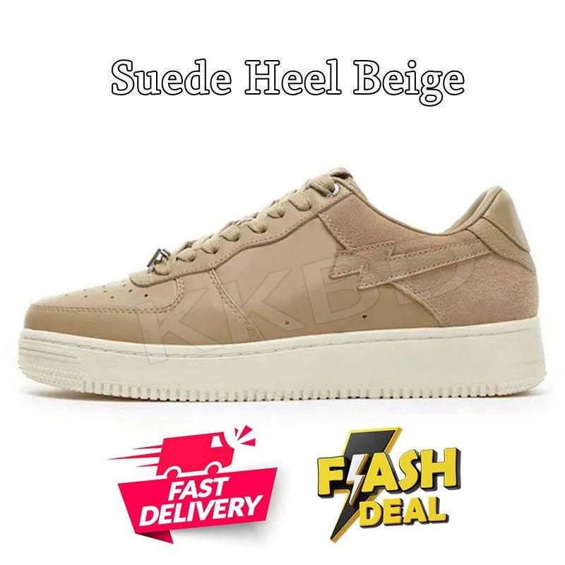 Fashion Designer Casual Shoes for Men Women Sk8 Sta Low Sneakers White Silver Brown Ivory Black Camo Purple Orange Brown Beige Navy Camouflage Platform Trainers