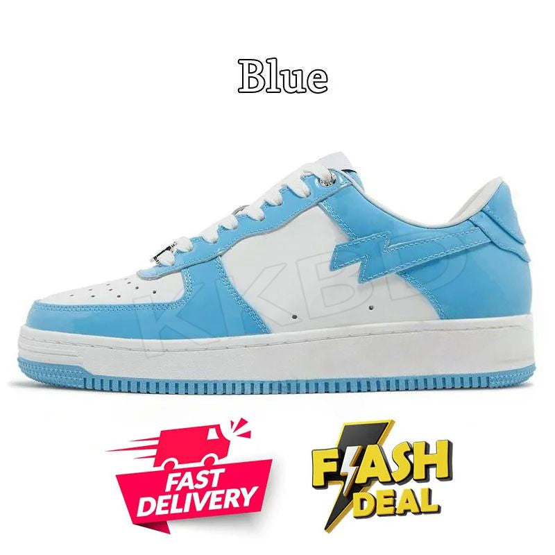 Fashion Designer Casual Shoes for Men Women Sk8 Sta Low Sneakers White Silver Brown Ivory Black Camo Purple Orange Brown Beige Navy Camouflage Platform Trainers