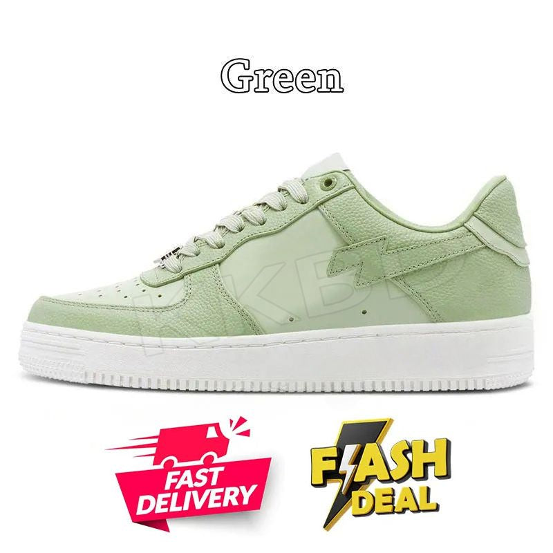 Fashion Designer Casual Shoes for Men Women Sk8 Sta Low Sneakers White Silver Brown Ivory Black Camo Purple Orange Brown Beige Navy Camouflage Platform Trainers