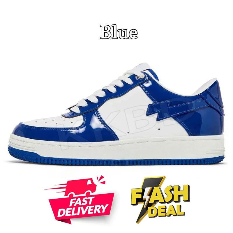 Fashion Designer Casual Shoes for Men Women Sk8 Sta Low Sneakers White Silver Brown Ivory Black Camo Purple Orange Brown Beige Navy Camouflage Platform Trainers