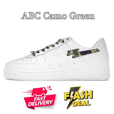 Fashion Designer Casual Shoes for Men Women Sk8 Sta Low Sneakers White Silver Brown Ivory Black Camo Purple Orange Brown Beige Navy Camouflage Platform Trainers