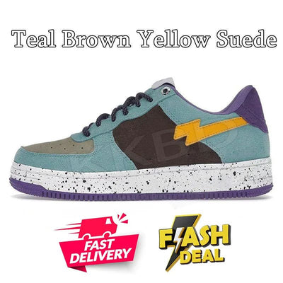 Fashion Designer Casual Shoes for Men Women Sk8 Sta Low Sneakers White Silver Brown Ivory Black Camo Purple Orange Brown Beige Navy Camouflage Platform Trainers