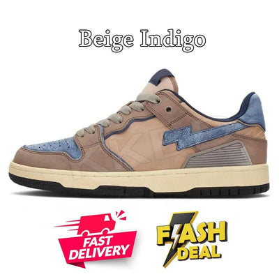 Fashion Designer Casual Shoes for Men Women Sk8 Sta Low Sneakers White Silver Brown Ivory Black Camo Purple Orange Brown Beige Navy Camouflage Platform Trainers