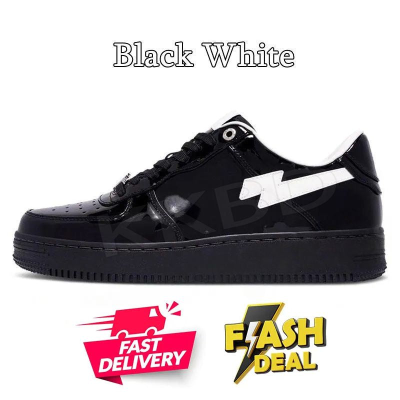 Fashion Designer Casual Shoes for Men Women Sk8 Sta Low Sneakers White Silver Brown Ivory Black Camo Purple Orange Brown Beige Navy Camouflage Platform Trainers
