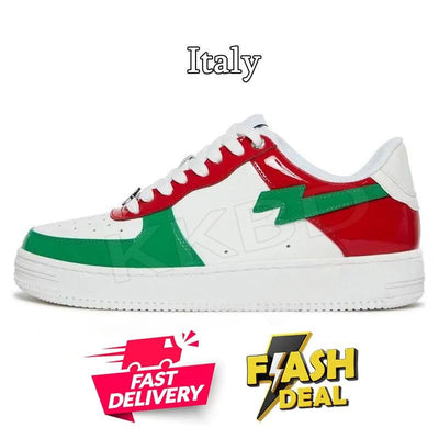 Fashion Designer Casual Shoes for Men Women Sk8 Sta Low Sneakers White Silver Brown Ivory Black Camo Purple Orange Brown Beige Navy Camouflage Platform Trainers
