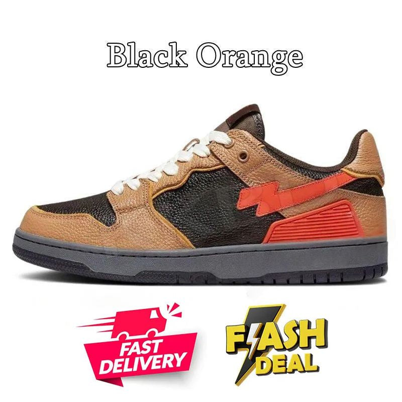 Fashion Designer Casual Shoes for Men Women Sk8 Sta Low Sneakers White Silver Brown Ivory Black Camo Purple Orange Brown Beige Navy Camouflage Platform Trainers