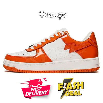 Fashion Designer Casual Shoes for Men Women Sk8 Sta Low Sneakers White Silver Brown Ivory Black Camo Purple Orange Brown Beige Navy Camouflage Platform Trainers