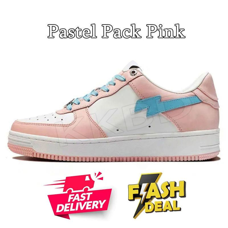 Fashion Designer Casual Shoes for Men Women Sk8 Sta Low Sneakers White Silver Brown Ivory Black Camo Purple Orange Brown Beige Navy Camouflage Platform Trainers